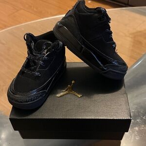 Jordan Kids Black Sneakers